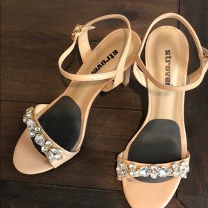 Bejeweled heels